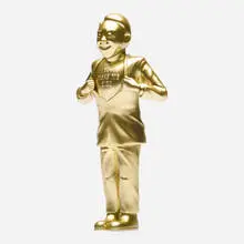 Joan Cornellà, You Make Me Sick (from The Hidden series), 2023, bronze