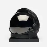 Michael Kagan, A7L Helmet (Black), 2021, bronze, glass