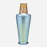 Rare Tel-el-Amarna vase by Tiffany Studios, c. 1913, hand-blown and carved Favrile glass, sold Sep 2020