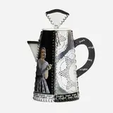 Susan Taylor Glasgow, Just Right Coffee Pot, 2005, glass, mixed media