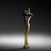 Davide Salvadore, Idolito (from the Murrindoli series), c. 2010, blown glass with inciso and battuto surface, murrine