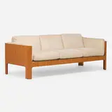 Isamu Kenmochi, Sofa, 1967, teak, upholstery