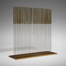 Harry Bertoia, Untitled (Sonambient), c. 1975, beryllium copper, brass