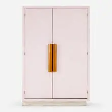 Le Corbusier, Cabinet for Unité d’Habitation, Marseille, c. 1949, painted oak, steel