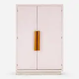 Le Corbusier, Cabinet for Unité d’Habitation, Marseille, c. 1949, painted oak, steel