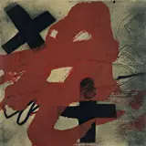 Antoni Tàpies, A.T., 1985, Farbaquatinta und Carborundum mit Prägedruck auf Velin