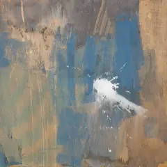 Mike Steiner, AMORPHE SUPPE, 1998, Acryl auf Sperrholz