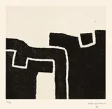 Eduardo Chillida, Bakuntza II, 1973, Radierung auf Velin