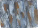 gedämpfter Rythmus by Raimund Girke, 1998, Tempera auf Velin, sold May 2023