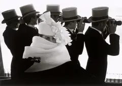Givenchy Hat C, Paris by Frank Horvat, 1958, Silbergelatineabzug von Hervé Hudry, 1997, sold Dec 2022