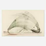 Harry Bertoia, Untitled, c. 1960, monotype in colors on rice paper
