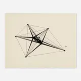 Dwinell Grant, Drawing L (from the Interrelation series), 1948, ink on paper
