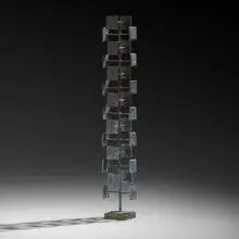 Harry Bertoia, Untitled (Multi-Plane Construction), 1966, patinated bronze