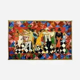 Faith Ringgold, Groovin' High, 1996, silkscreen