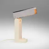 Joe Colombo, Vademecum table lamp, 1969, plastic, chrome-plated steel