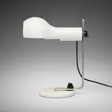 Joe Colombo, Flash table lamp, model 2208, 1968, enameled metal, steel, plastic