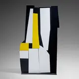 Tony (Bernard) Rosenthal, Untitled (Sculpture), 1987, painted aluminum