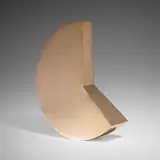Angelo Mangiarotti, Zenitario, c. 1995, polished bronze