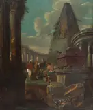 Giovanni Paolo Pannini, Figures amongst ruins