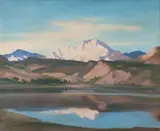Osmund Pittman, A Scottish Mountain (possibly Ben Lomond)
