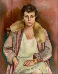 Ernst Fritsch, Frauenbildnis, 1928, Öl auf Leinwand