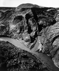 Phantastische Landschaft by Otto Steinert, 1957, Silbergelatineabzug, sold Nov 2019