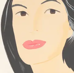 Ada by Alex Katz, 1994, Farblithografie auf Papier, sold Dec 2018