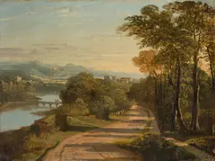 Blick auf Castellamare (Studie) by Thomas Christopher Hofland, 1840, Öl auf Holz, sold Jun 2015