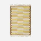 Hjördis Jansson, flatweave carpet, c. 1955, hand-woven wool