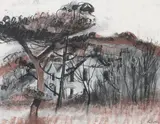 James Fullarton, House and trees