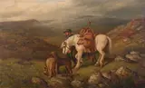 Rba John Sargent Noble, Stalking, oil on canvas