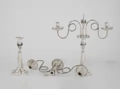 Berlin, Silber, gegossen, getrieben, geschnitten, ziseliert, 25/42 cm