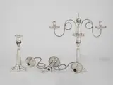 Berlin, Silber, gegossen, getrieben, geschnitten, ziseliert, 25/42 cm