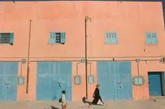 Morocco by Harry Callahan, 1981, Dye-Transfer-Abzug, sold Nov 2015