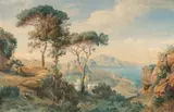 Carl Hummel, An der italienischen Küste