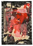 Ohne Titel by Fred Thieler, 1967, Collage und Mischtechnik auf Papier, sold May 2014