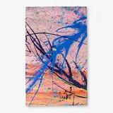 Untitled by Dale Chihuly, 1995, acrylic and metallic paint on paper, sold Jan 2020