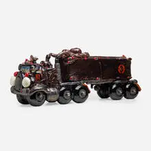 Dennis Clive, Stunliner #3, 1975, glazed earthenware