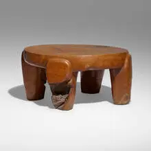 Alexandre Noll, Occasional table, c. 1950, teak