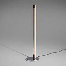 Eileen Gray, Tube Light floor lamp, chrome-plated steel, fluorescent tube