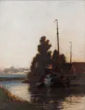 Robert Weir Allan Rsa Rws Rsw, Evening, Holland