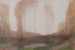 Robert Macaulay Stevenson Rsw, Silver Birch Trees
