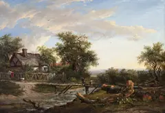 The Village Ford by Patrick Nasmyth, sold Feb 2016