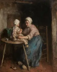 Robert Gemmell Hutchison Rsa Rba Roi Rsw, The Apple of Her Eye
