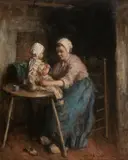 Robert Gemmell Hutchison Rsa Rba Roi Rsw, The Apple of Her Eye