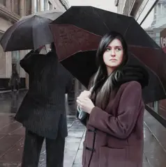 Gerald M. Burns, Figure in the Rain