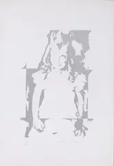 Giosetta Fioroni, Figura, 1970, screenprint