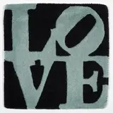 Robert Indiana, Winter Love, 2006, Tappeto
