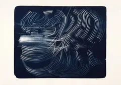 Hans Hartung, L 1973-10, 1973, lithograph