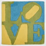 Robert Indiana, Spring Love, 2006, Tappeto
